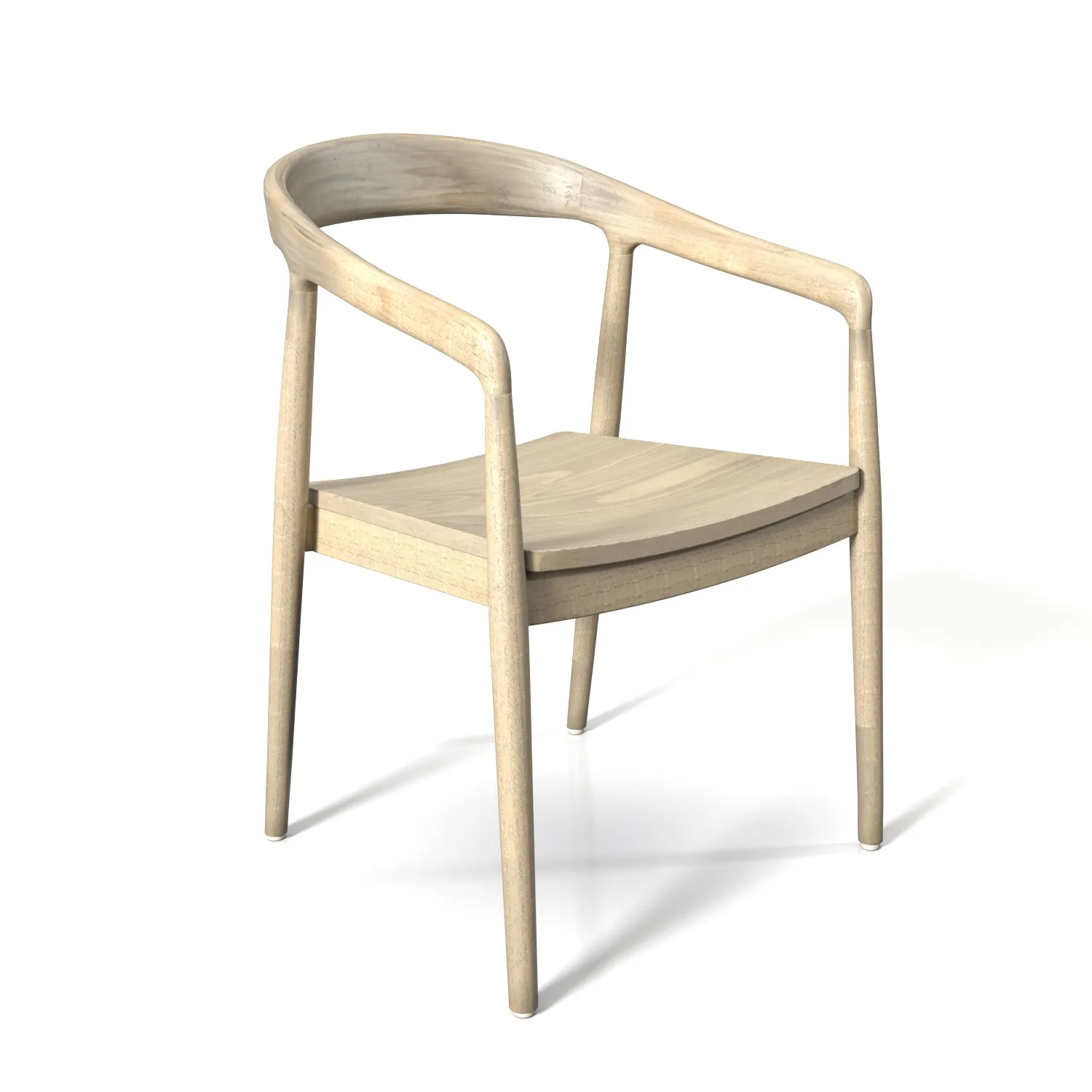 Ingrid Dining Chair PBR 3D Model_01